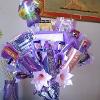 everyone loves PURPLE mothers day candy bouquet